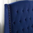 thumbnail image 2 of Harper King Upholstered Bed -  Royal Blue, 2 of 7