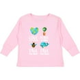 thumbnail image 3 of Inktastic Earth Day Plant a Tree Save the Bees Save the Seas Love Your Mother Earth Boys or Girls Long Sleeve Toddler T-Shirt, 3 of 5
