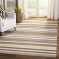 thumbnail image 2 of SAFAVIEH Dhurries Tom Geometric Area Rug, Natural/Camel, 9' x 12', 2 of 11
