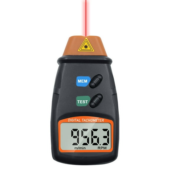 Tachometer,Handheld 2.5-99999rpm Rotation Speed Meter With Cloth Motors Fans Rotation Speed Meter With Cloth Motors 2.5-99999rpm Rotation Speed Dsfen Iuppa
