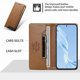 thumbnail image 4 of Funda Tipo Cartera de Cuero Sintético para Samsung Galaxy A14 Bloqueo RFID, con Ranuras para Tarjetas y Bolsillo para Efectivo, Cierre Magnético Fuerte Marrón, 4 of 6