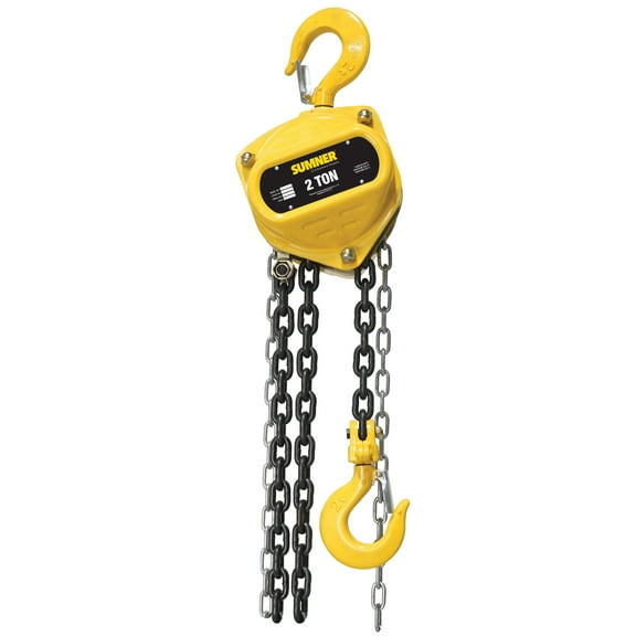 Sumner Cb200C20 2 Ton Chain Hoist 20 Ft.