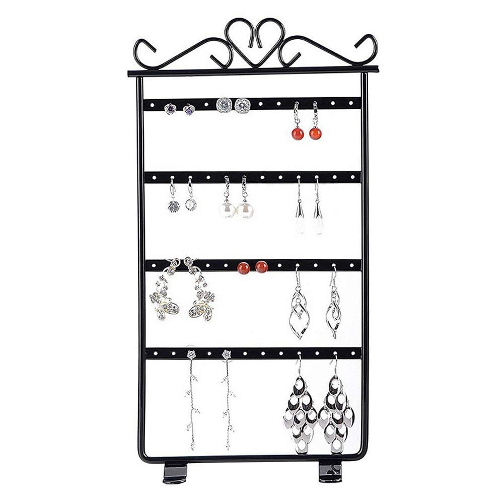 Earrings Necklace Jewelry Stand Holder Rack Tower Tree Metal Display Shelf US 