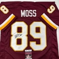 thumbnail image 2 of Autographed/Signed Santana Moss Washington Burgundy Football Jersey JSA COA, 2 of 4