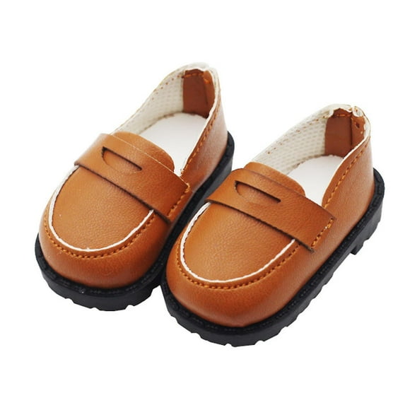 1 Pair Miniature Shoes Height Isometric Restoration Wearable Breathable Dress Up 20cm Mini Boot Doll Princess Shoes For Play House