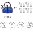 thumbnail image 2 of 3l Stainless Steel Whistling Kettle Induction Cooker Tea Kettle Gas Stove Tea Pot Kitchen Cookware Whistling Kettles, 2 of 4