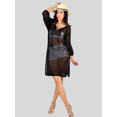 thumbnail image 3 of VESTIDO SALIDA DE PLAYA DE MUJER CON MANGA Y AMARRE, 3 of 5