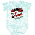 thumbnail image 3 of Inktastic My Cousin Loves Me with Cute Ladybugs Boys or Girls Baby Bodysuit, 3 of 5
