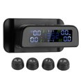 thumbnail image 3 of Monitor de presión de neumáticos TPMS Sistema de Monitor de presión de neumáticos Energía Solar y Carga USB con 4 sensores externos, 3 of 14