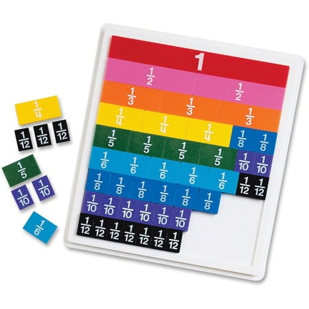 Rainbow Fraction Tiles - Theme/Subject: Learning - Skill Learning: Fraction  Mathematics - 6+ - 51 / Set | Bundle of 2 Sets price history on PriceWatchPro