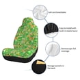 thumbnail image 6 of Salouo St Patrick's Day6 Pattern Car Seat Covers,Universal Car Seat Protectors Easy to Install Car Cover Car Accessories Auto/rucks/Van/SUV-2 PCS, 6 of 9
