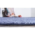 thumbnail image 5 of Unique Loom Del Mar Collection Tapis de Transition Rond Contemporain, 8 Pieds, Bleu Marine/bleu, 5 of 5