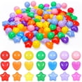 thumbnail image 1 of Bolas para Piscina de Bolas Heopeis Estrella 200 Unidades Plástico para Niños Pequeños, 1 of 9
