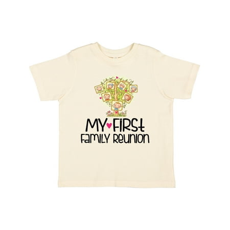 

Inktastic My First Family Reunion Gift Toddler Boy or Toddler Girl T-Shirt
