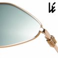 thumbnail image 2 of MIU MIU SMU 56ZS ZVN5S0 Gold Light Grey Lens Women Sunglasses AUTHENTIC, 2 of 5