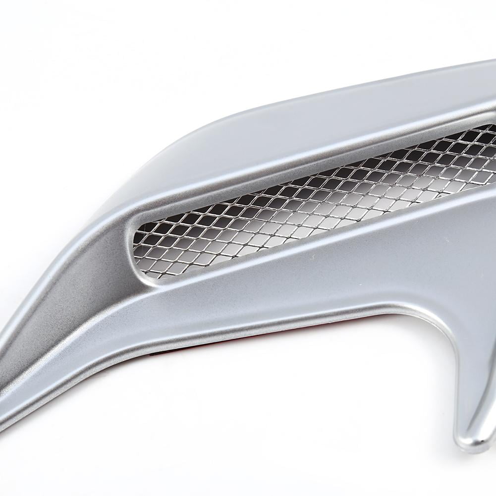 Kritne Air Flow Vent Hood, Air Scoop Vent 2x Car Decorative Air