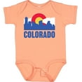 thumbnail image 3 of Inktastic Colorado Flag and Skyline Boys or Girls Baby Bodysuit, 3 of 5