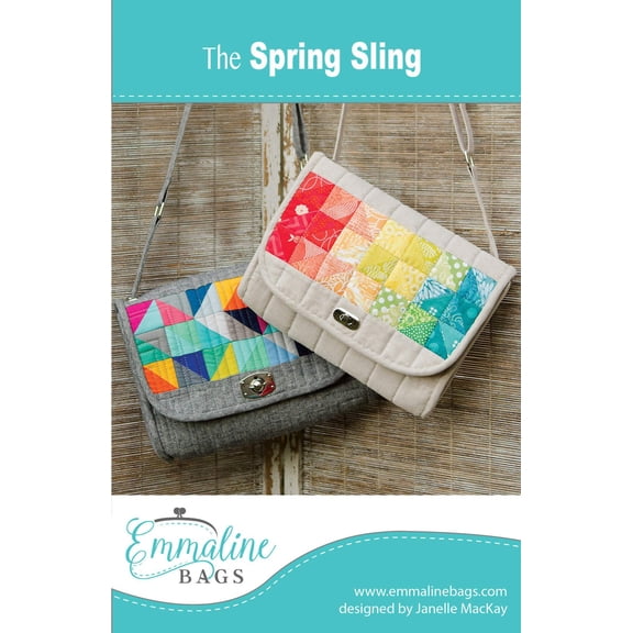 Spring Sling Bag Pattern by Emmaline Bags