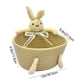 thumbnail image 3 of Cesta Tejida a Mano, Cesta de Almacenamiento, Cesta de Almacenamiento Miscelánea, Lindos Conejos, Osito de Peluche de Escritorio, Cesta Pequeña, Cesta de Entrada, 3 of 6