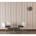 thumbnail image 5 of Concord Wallcoverings Textured Wallpaper Stripes Featuring Vertical Lines, Cream Beige Red, 21 In x 33 Ft (56 sq. ft), 897671, 5 of 5
