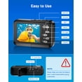 thumbnail image 6 of Underwater Camera 4K Dual Screen Waterproof Camera for Snorkeling with 64G SD Card,Action Camera with 16X Digital Zoom 48 MP Autofocus ,2 Battery(black), 6 of 7