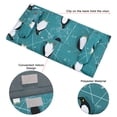 thumbnail image 3 of OTOSTAR Car Visor Tissue Box Holder Mask Holder for Car, Oxford Cloth Auto Napkin Box Holder Backseat Paper Towel Box with 1 Tissue Refill (Penguin), 3 of 7