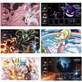 thumbnail image 2 of Juego de cartas de Pokémon Tcg VS Mesa Mewtwo Gengar Pikachu Charizard Eevee Lilian, figura de Anime, tapete de juego, juguete de regalo, 60x35 Fivean unisex, 2 of 2