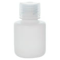 thumbnail image 2 of Eisco - Pack of 12, 30mL Sterile Narrow Mouth HDPE Translucent Reagent Bottles with Polypropylene Caps, Leak-Proof, Chemical Resistant, Laboratory Storage Bottles, -100 to 120°C Temperature Range, 2 of 5