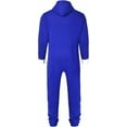 thumbnail image 2 of Men’s Onesies, Unisex Plain One-Piece Pajama Jumpsuit – Hooded Plain Onesies for Men, Cozy Adult Loungewear Playsuit, 2 of 4