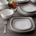 thumbnail image 5 of Noritake Colorscapes Layers Canyon 12-Piece Square Dinnerware Set, Service for 4, 5 of 7