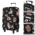 thumbnail image 5 of Basset Hounds with Bones and Presents Luggage Cover Fashion Suitcase Cover Baggage Covers Fit 25-28 Inch Luggage (Go Travel), 5 of 5