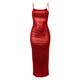 thumbnail image 4 of Gibobby Vestidos largos para fiestas elegantes Vestido mini ajustado sexy de otoño para mujer Vestido de fiesta ajustado a la cadera(Rojo,G), 4 of 5