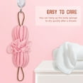 thumbnail image 7 of Homelove Bath Loofahs 2 Pieces Shower Sponge,Long Stretch Back Sponge Exfoliating Back Scrubber for Shower for Women and Men-Navy+Pink, 7 of 7