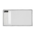 thumbnail image 2 of JIALIOU Nylon Trifold Card Wallet with ID Window Zipper Pocket for Men Women Teen White Paper Texture, 2 of 7