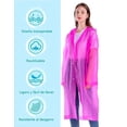 thumbnail image 2 of 1Pz Impermeable Para Lluvia Chubascos Impermeable Para Adultos Poncho Impermeable Reutilizable Capa Lluvia Portátil Con Gorra Y Cordón, 2 of 7