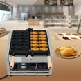 thumbnail image 4 of 1.8KW Commercial Electric Fish Shaped Taiyaki Waffle Baking Making Maker Machine, 4 of 16