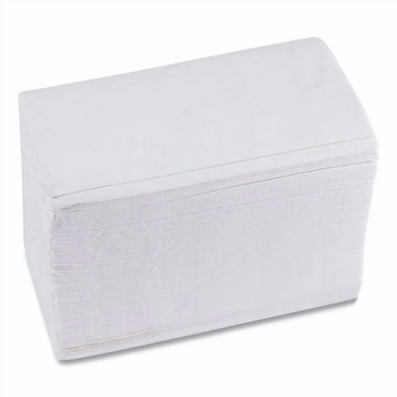 1/8-Fold Dinner Napkins, 2-Ply, 15 X 17, White, 300/pack, 10 Packs/carton | Bundle of 2