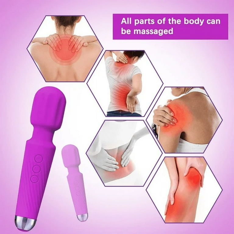 Sihohan Percussion Mini Handheld Electric Personnal Massager Wand  Rechargeable&Waterproof Handheld Deep Tissue Neck Back Massager for  Shoulder, Leg, Calf, Foot, Muscle, and Back Pain Relief(Purple) -  Walmart.com