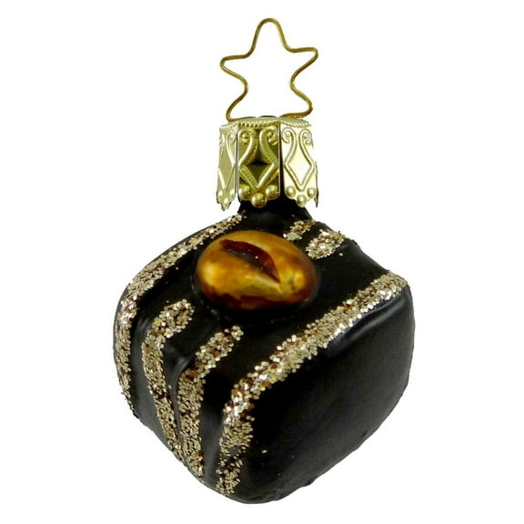 Inge Glas Chocolate Confection Blown Glass Ornament Candies Sweets 121808 D