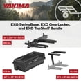 thumbnail image 5 of Yakima EXO SwingBase Hitch Base Rack w/GearLocker Cargo Box & TopShelf Rack, 5 of 9