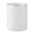 thumbnail image 3 of CoreLiving Ceramic Pen Holder Cup Pencil Holder for Desk Makeup Brush Holder Organizer Countertop Pen Cup Cute Office Desk Accessories White, 3 of 6