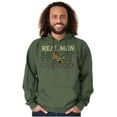 thumbnail image 5 of Real Men Hunt Their Own Food Hunting Hoodie Hooded Sweatshirt Men Brisco Brands L, 5 of 6