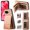 Pink, variant on ELEHOLD Case for Google Pixel 9A, RFID Blocking Slim PU Leather Wallet Case with Card Holder & Kickstand,Khaki