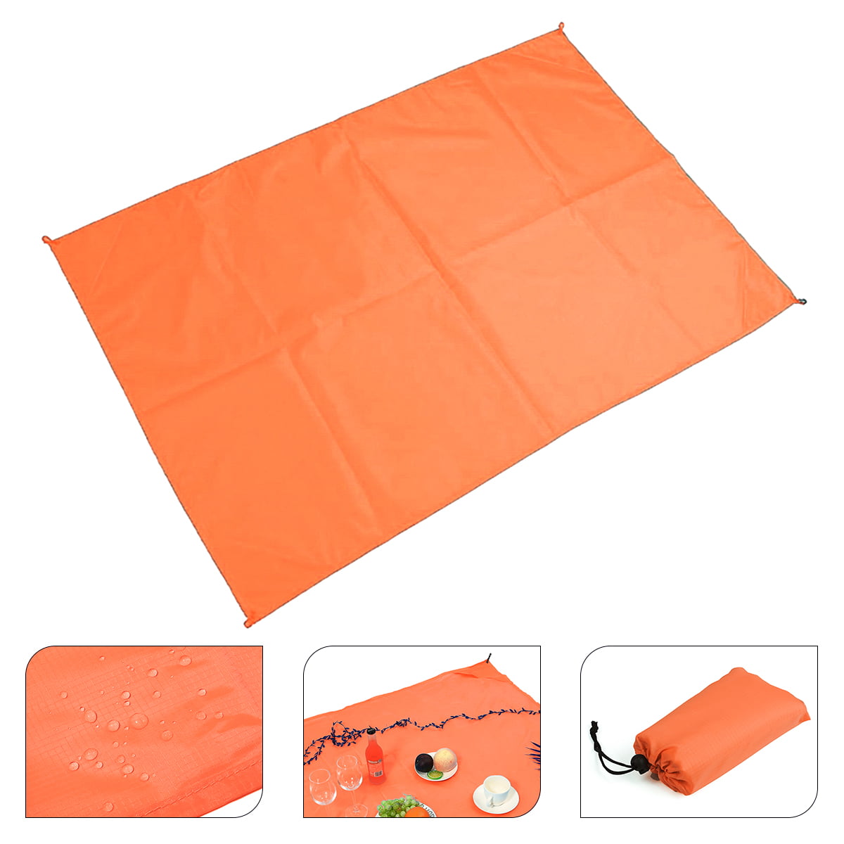 57''x59''Outdoor Waterproof Portable Foldable Pocket Blanket Picnic ...