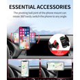 thumbnail image 3 of Soporte para teléfono de coche para BMW X5 2014-2018 / Accorios BMW X6 2015-2019 Clip fijo de visualización de 10.2 pulgadas, soporte de teléfono de rotación de 360° coatible con, 3 of 5
