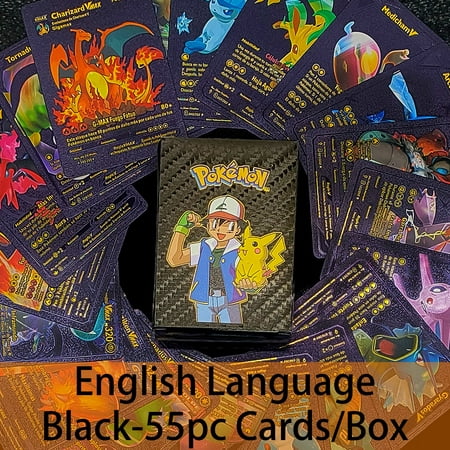 Collection de cartes Pokémon pour enfants, Vstar, Vmax, EX, GX, Pikachu,  Fire Breathing Dragon, Renforcement des jouets d'anniversaire, Cadeau  coloré