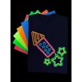 thumbnail image 6 of Siser Easy Glow Heat Transfer Vinyl, 12" x 25yd Roll Neon Blue - Compatible with Siser Romeo/Juliet & Other Professional or Craft Cutters  Glow in The Dark HTV - CPSIA Certified, 6 of 7