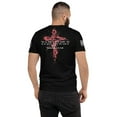 thumbnail image 2 of ZECHARIAH 4:6 Fitted men T-shirt (Black, XS), 2 of 6
