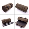 thumbnail image 3 of Retro Motorcycle Handlebar Bar Saddlebag Front Rear Leather Tool Bag for Harley, 3 of 5