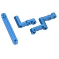 thumbnail image 3 of RC Steering Assembly, Delicate Appearance RC Steering Components Aluminium Alloy  For 16207 Red,Dark Blue, 3 of 8